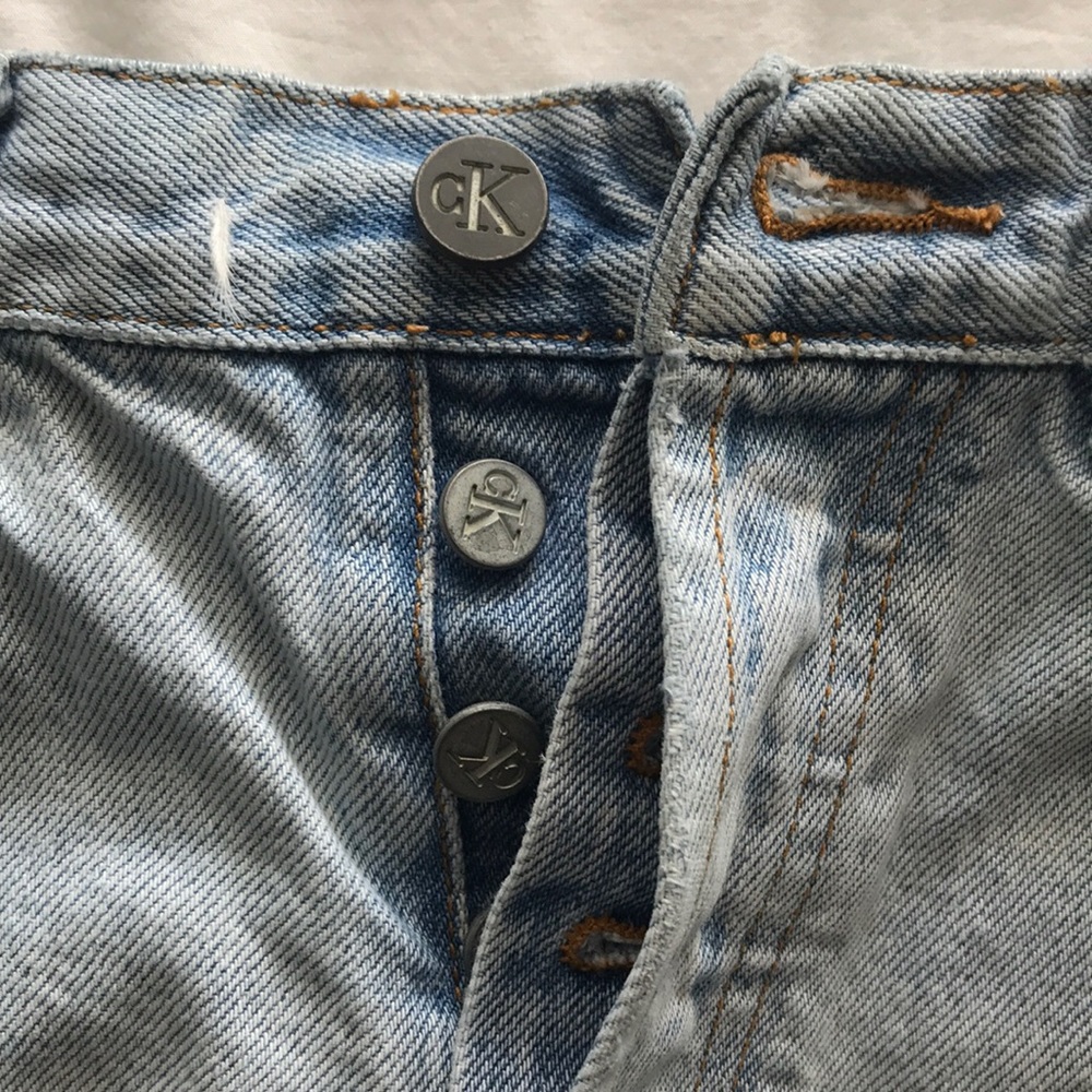 vintage high waisted calvin klein shorts - Picture 4 of 7